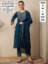 Lotus By Nsf Roman Silk With  Embrodeiry Work Kurti With Bottom Dupatta Online Wholesale